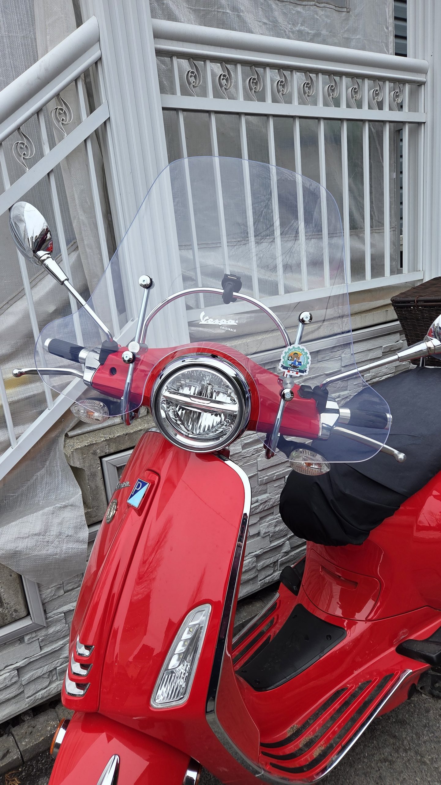 Barre transversale et Windsheild